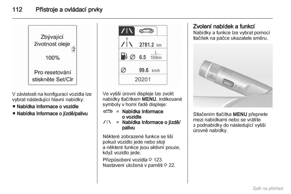 Opel Astra J IV 4 navod k obsludze / page 113