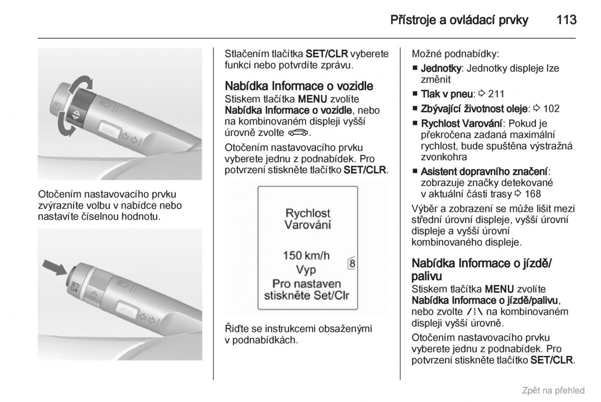 Opel Astra J IV 4 navod k obsludze / page 114