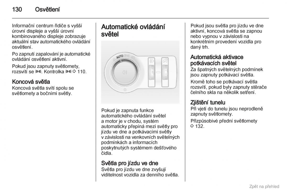 Opel Astra J IV 4 navod k obsludze / page 131