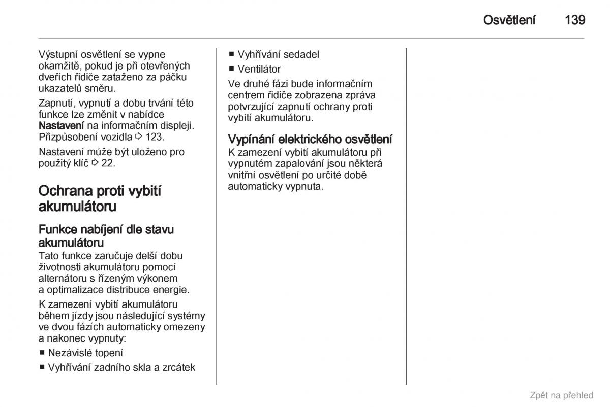 Opel Astra J IV 4 navod k obsludze / page 140