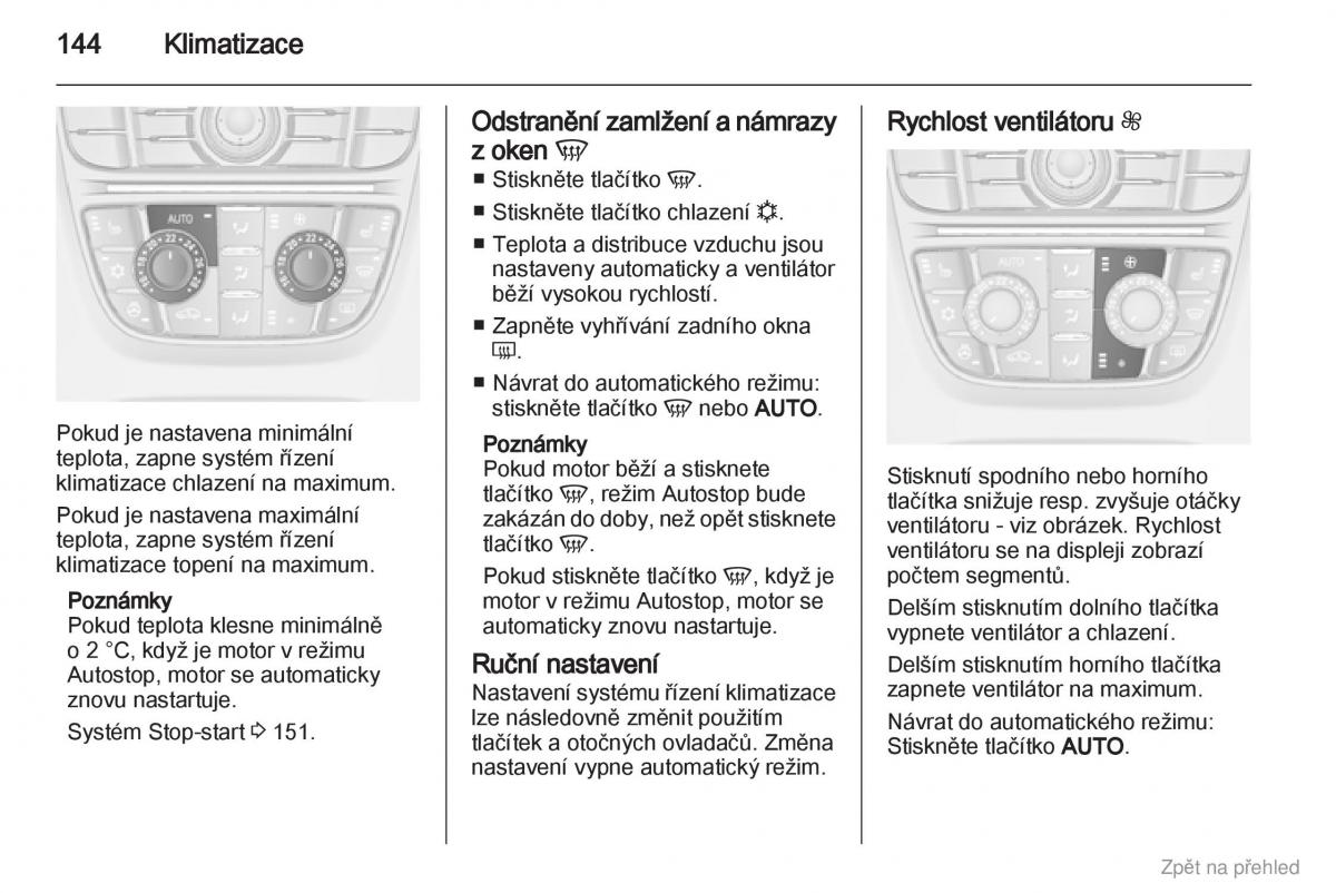 Opel Astra J IV 4 navod k obsludze / page 145