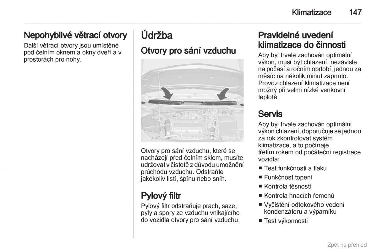 Opel Astra J IV 4 navod k obsludze / page 148