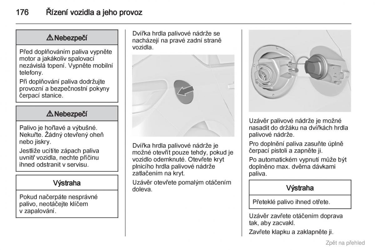 Opel Astra J IV 4 navod k obsludze / page 177