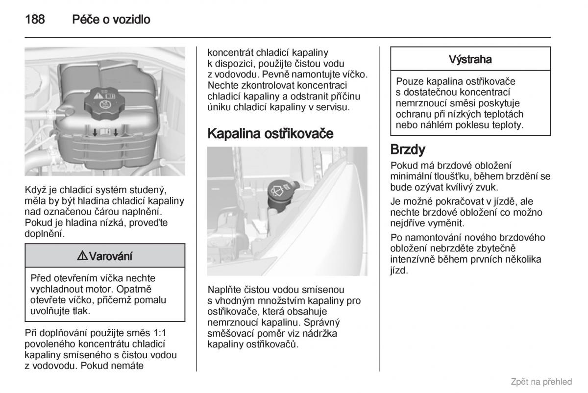 Opel Astra J IV 4 navod k obsludze / page 189