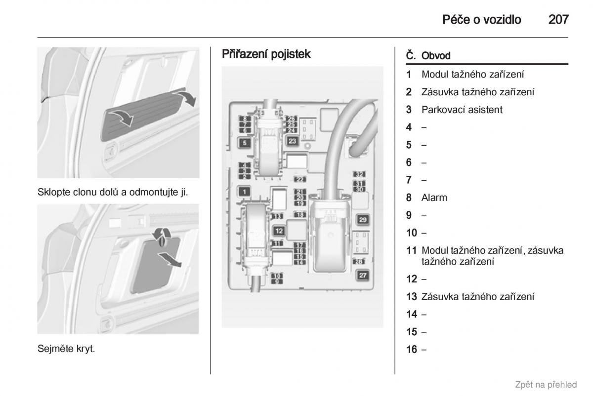 Opel Astra J IV 4 navod k obsludze / page 208