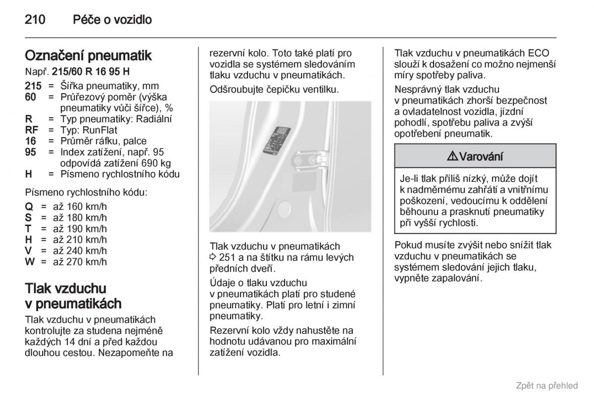 Opel Astra J IV 4 navod k obsludze / page 211