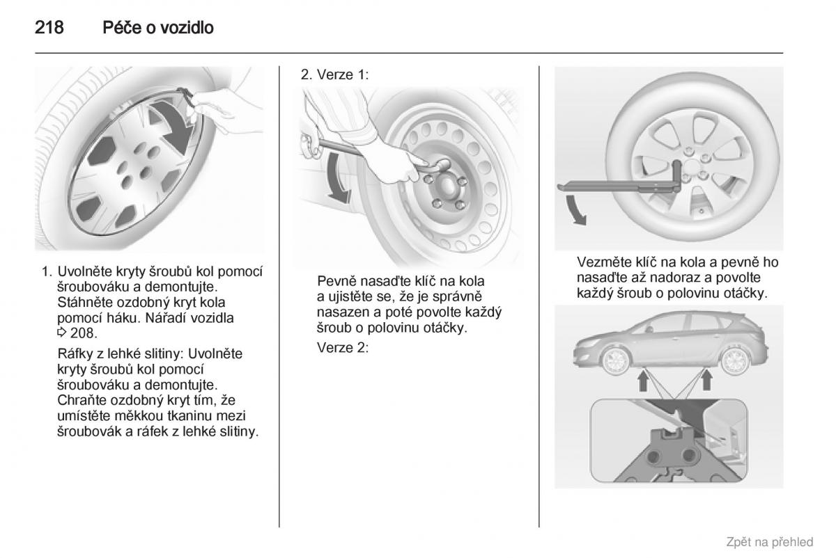 Opel Astra J IV 4 navod k obsludze / page 219