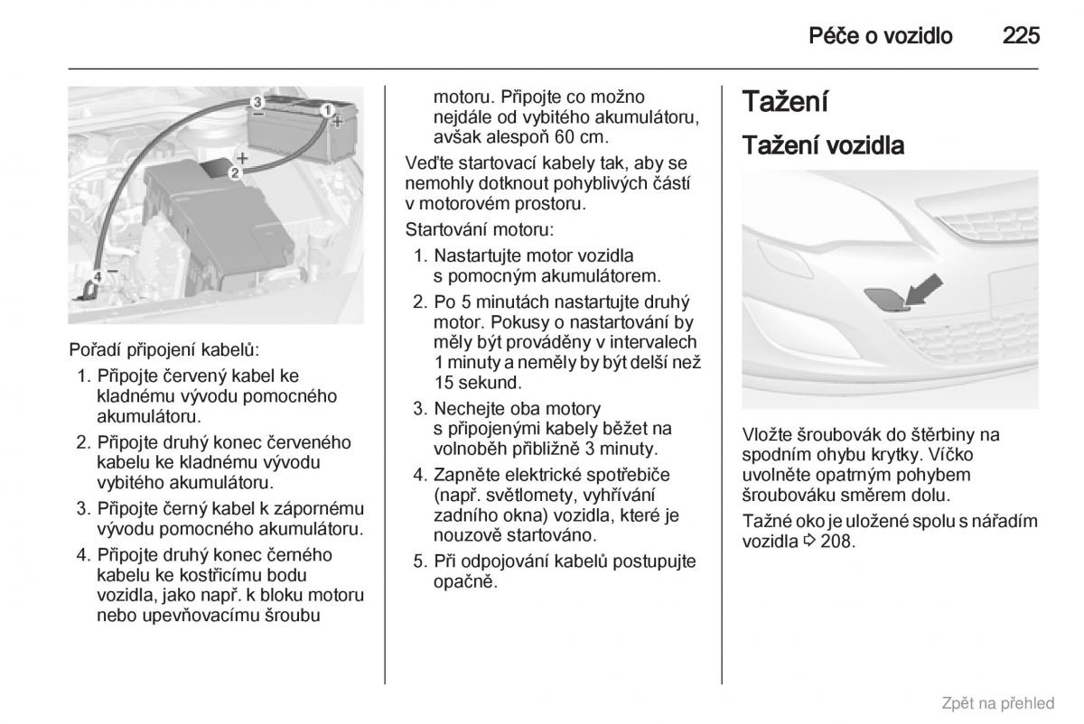 Opel Astra J IV 4 navod k obsludze / page 226