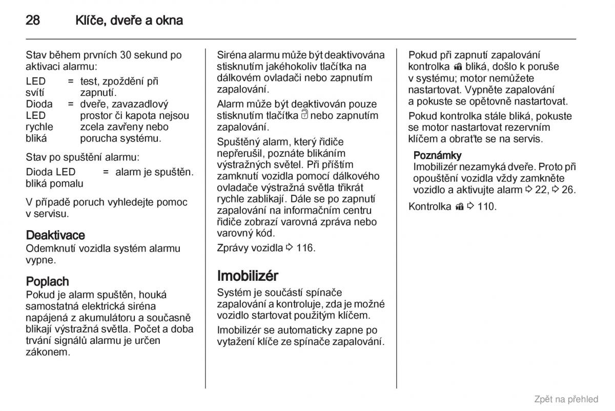 Opel Astra J IV 4 navod k obsludze / page 29