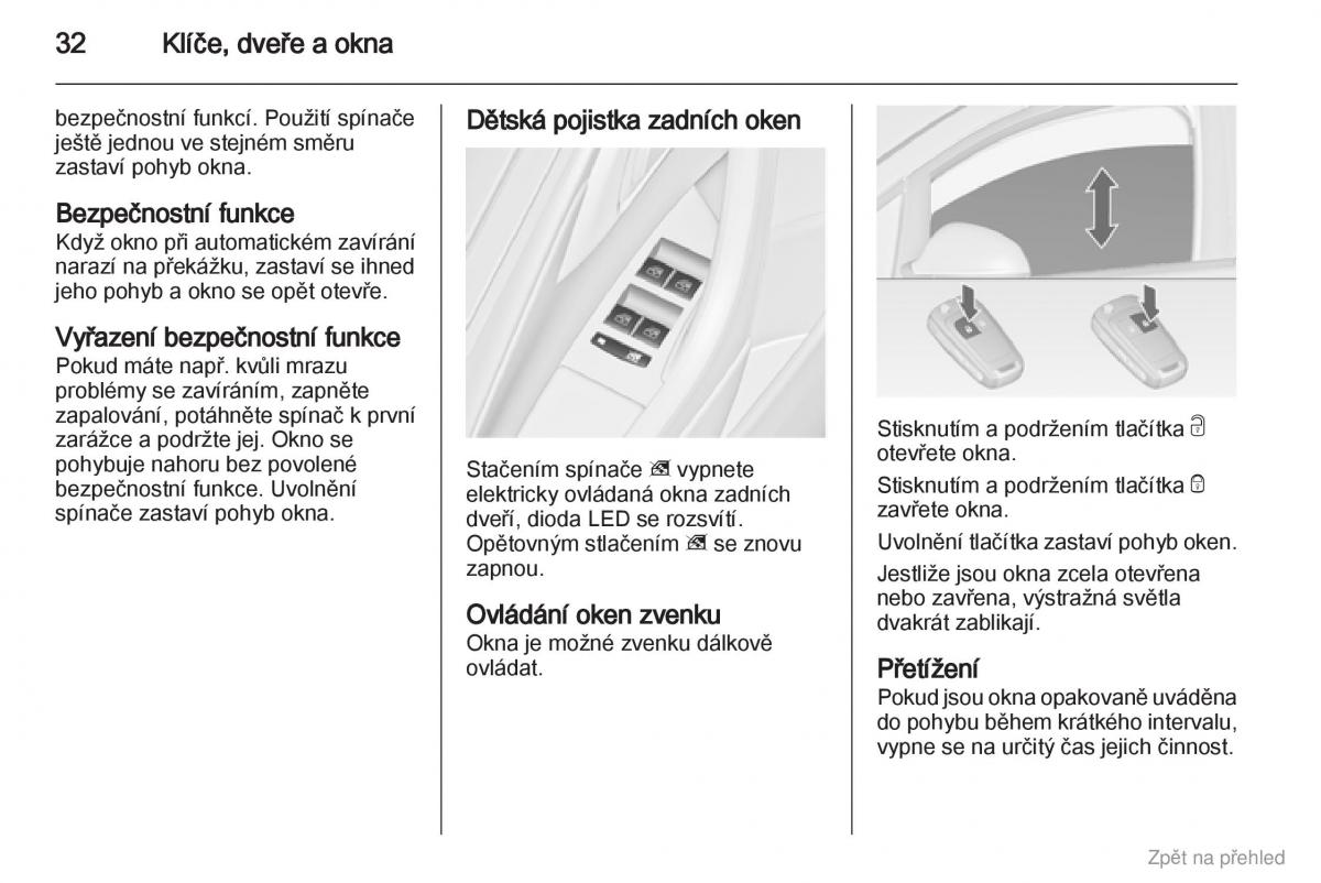 Opel Astra J IV 4 navod k obsludze / page 33