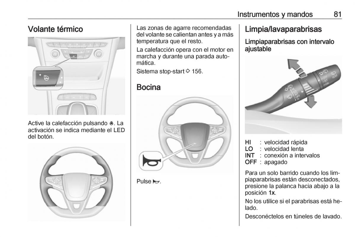 Opel Astra J IV 4 manual del propietario / page 83