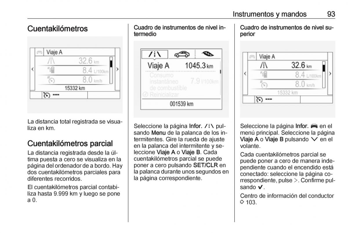 Opel Astra J IV 4 manual del propietario / page 95