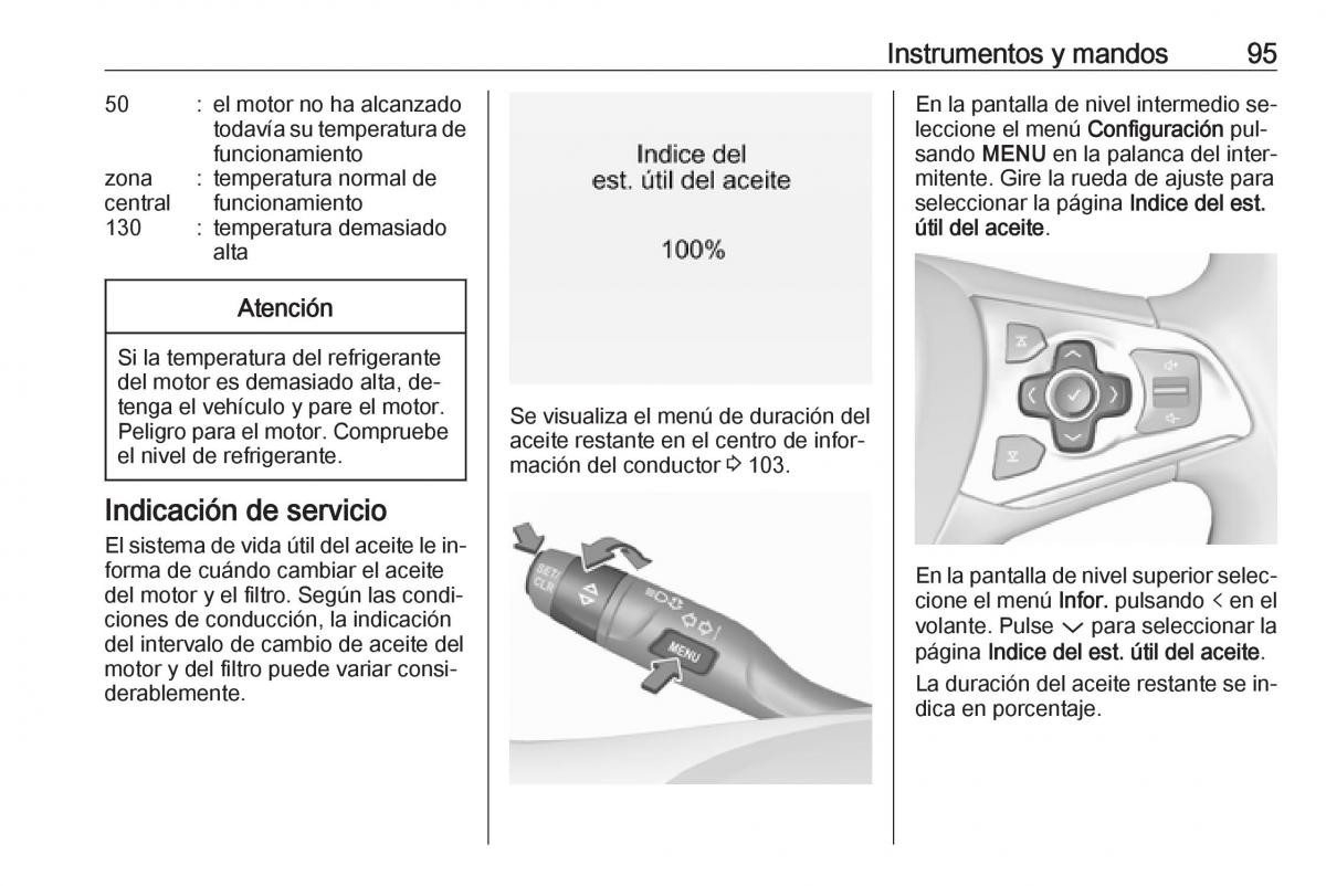 Opel Astra J IV 4 manual del propietario / page 97