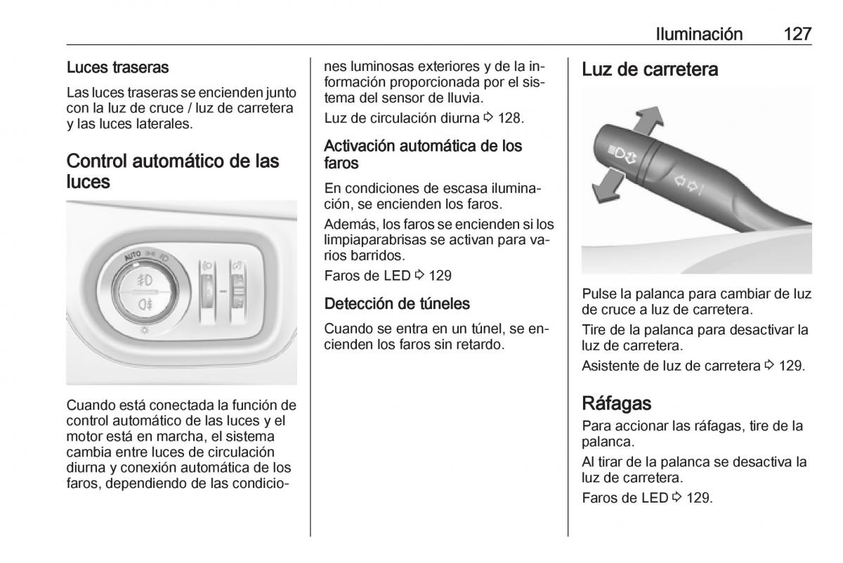 Opel Astra J IV 4 manual del propietario / page 129