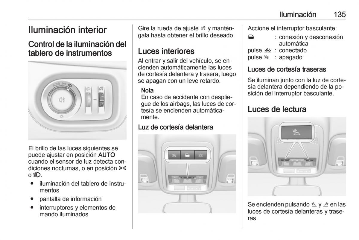 Opel Astra J IV 4 manual del propietario / page 137