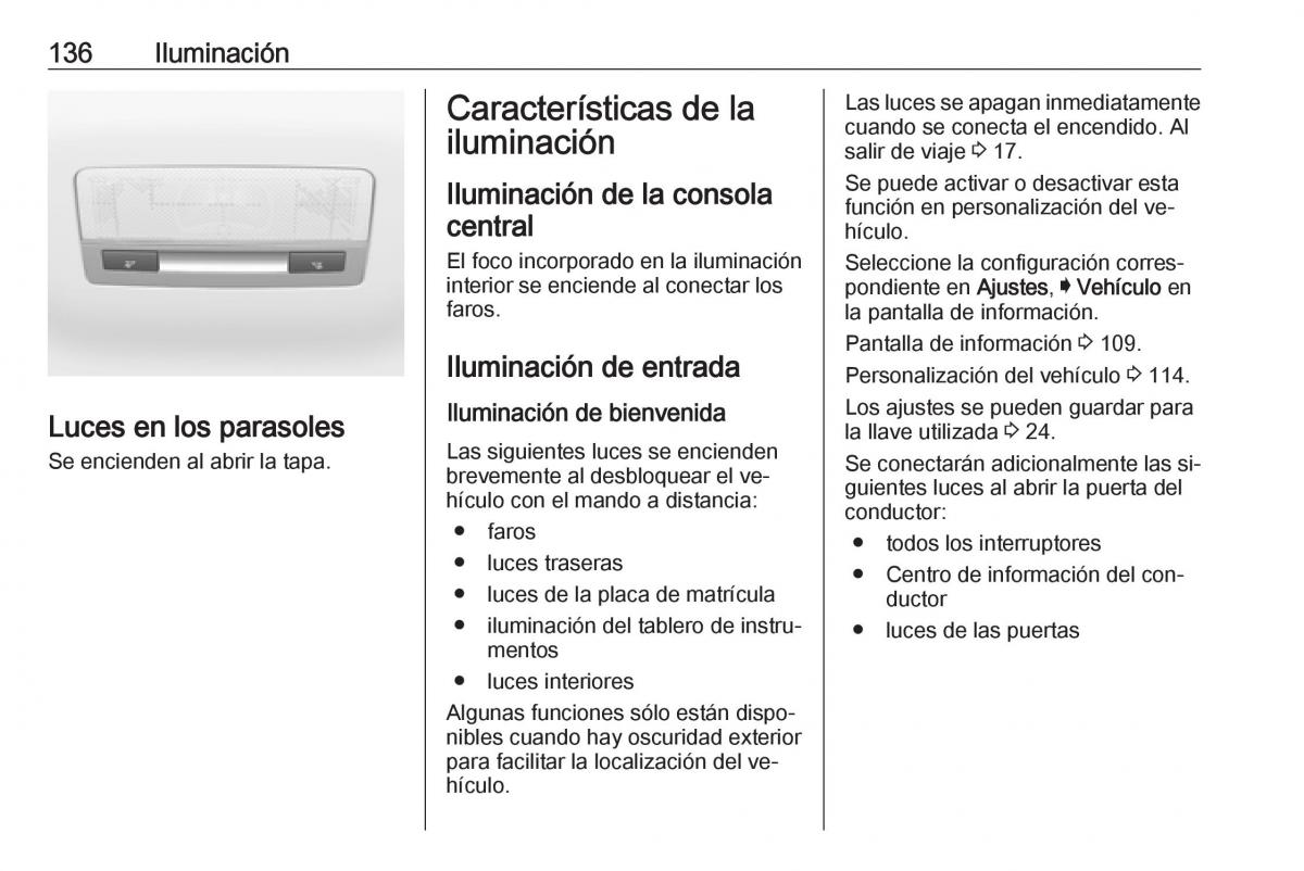 Opel Astra J IV 4 manual del propietario / page 138