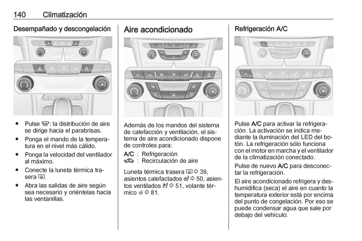 Opel Astra J IV 4 manual del propietario / page 142