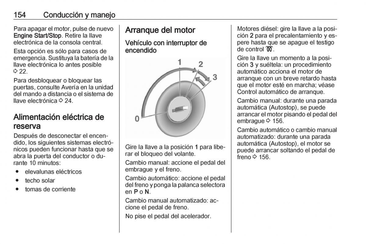 Opel Astra J IV 4 manual del propietario / page 156