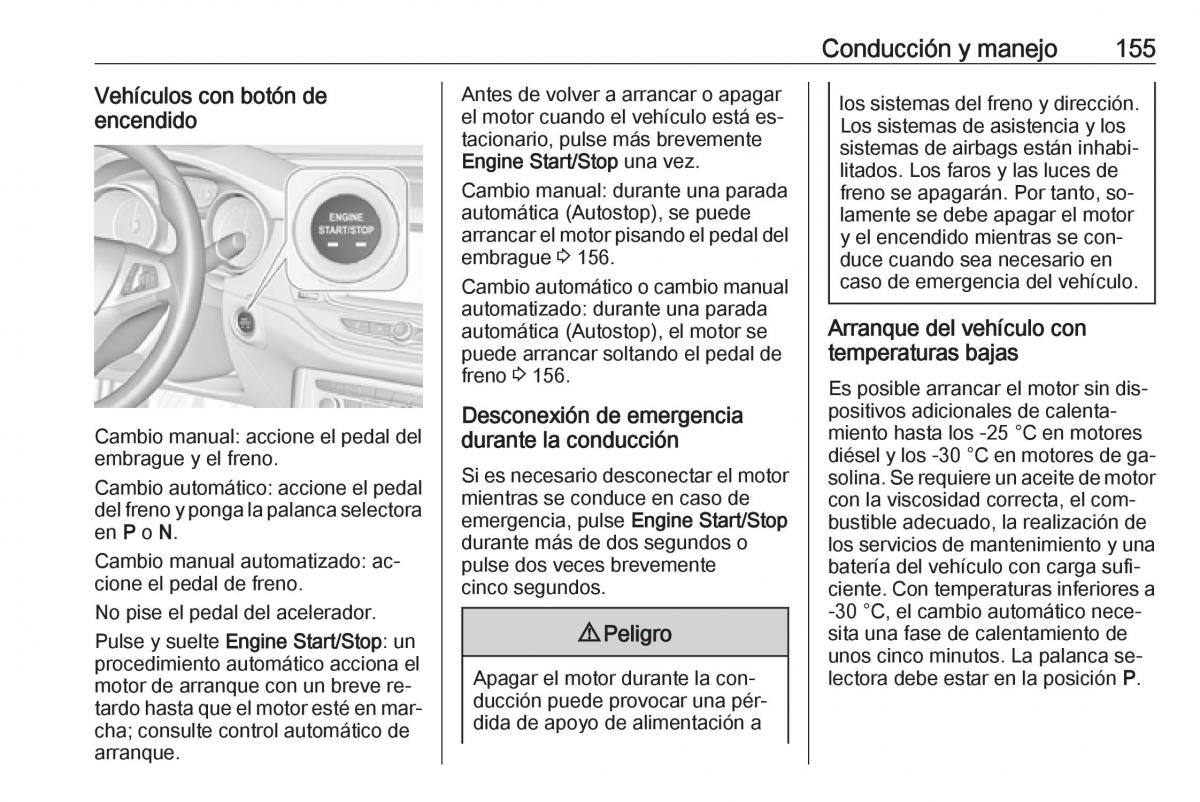 Opel Astra J IV 4 manual del propietario / page 157