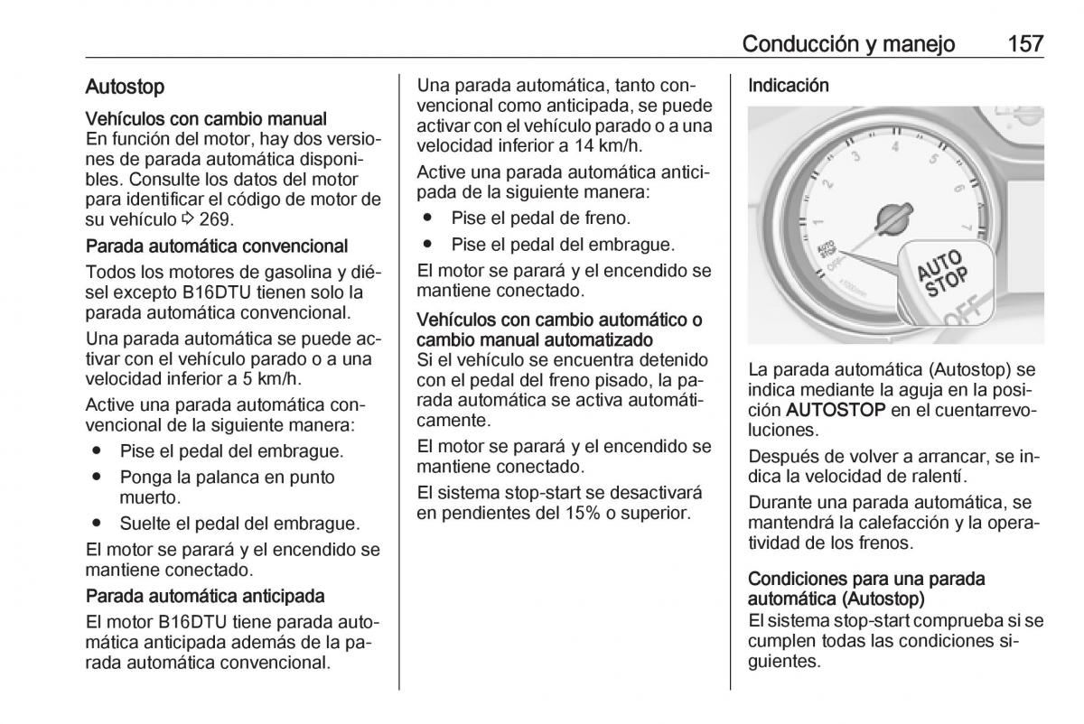 Opel Astra J IV 4 manual del propietario / page 159