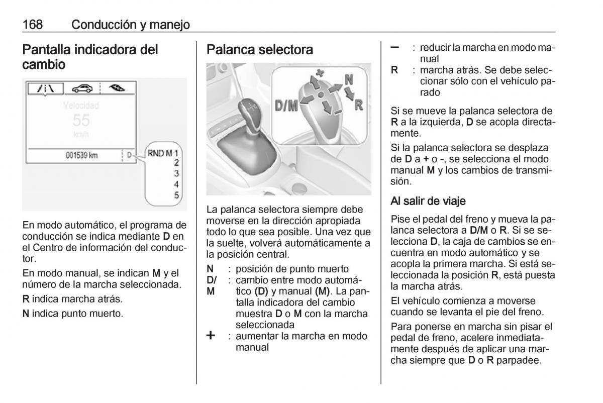 Opel Astra J IV 4 manual del propietario / page 170