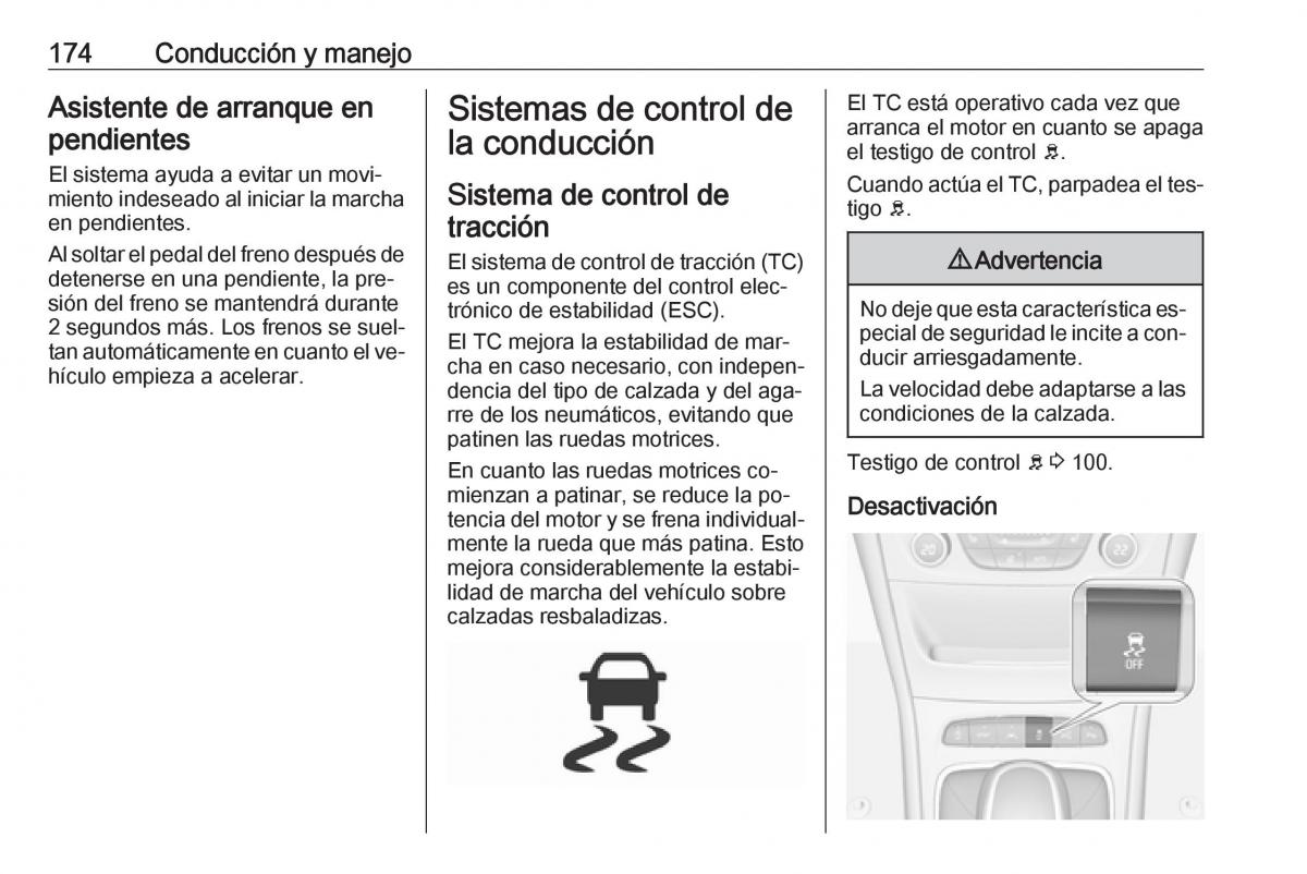 Opel Astra J IV 4 manual del propietario / page 176