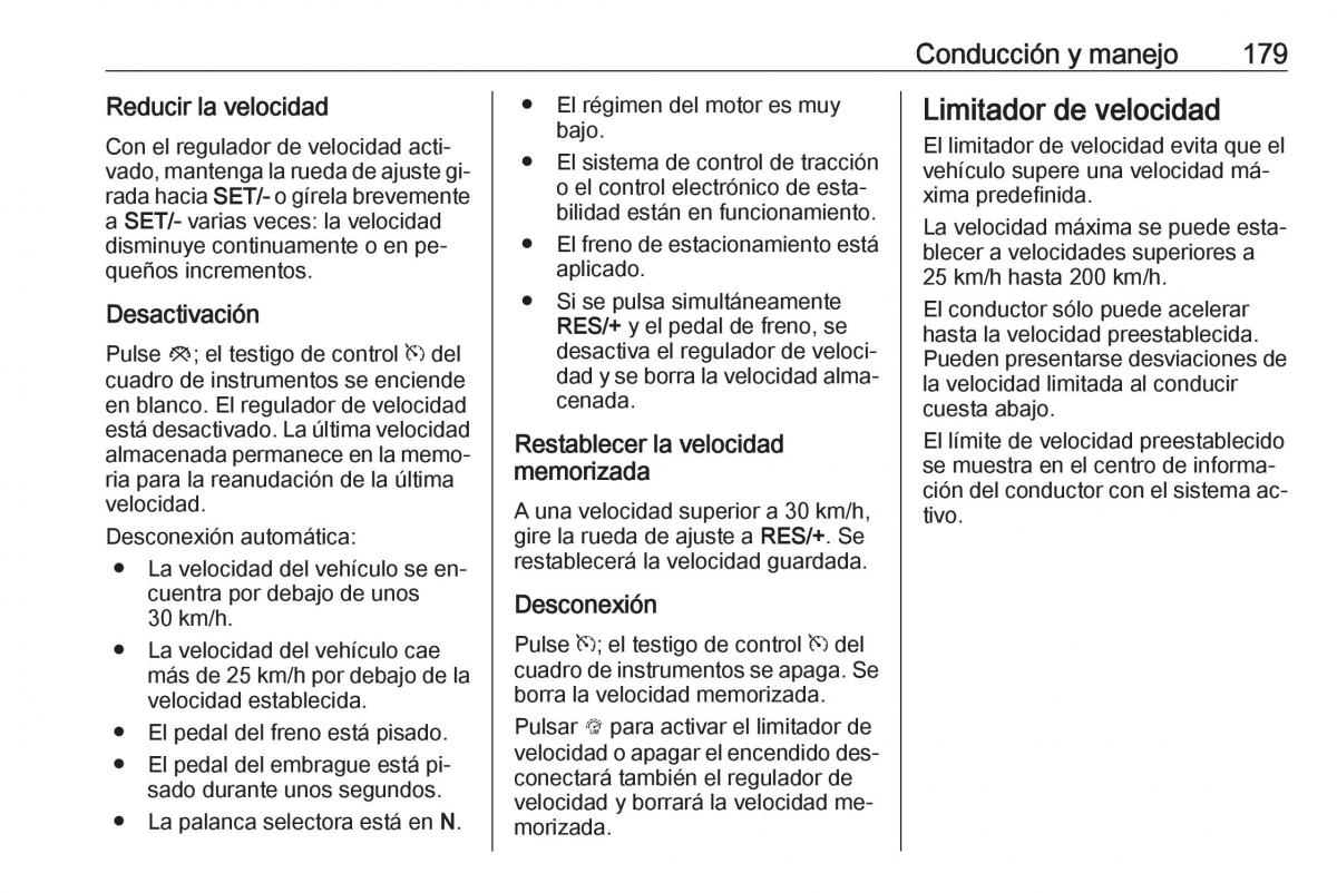 Opel Astra J IV 4 manual del propietario / page 181