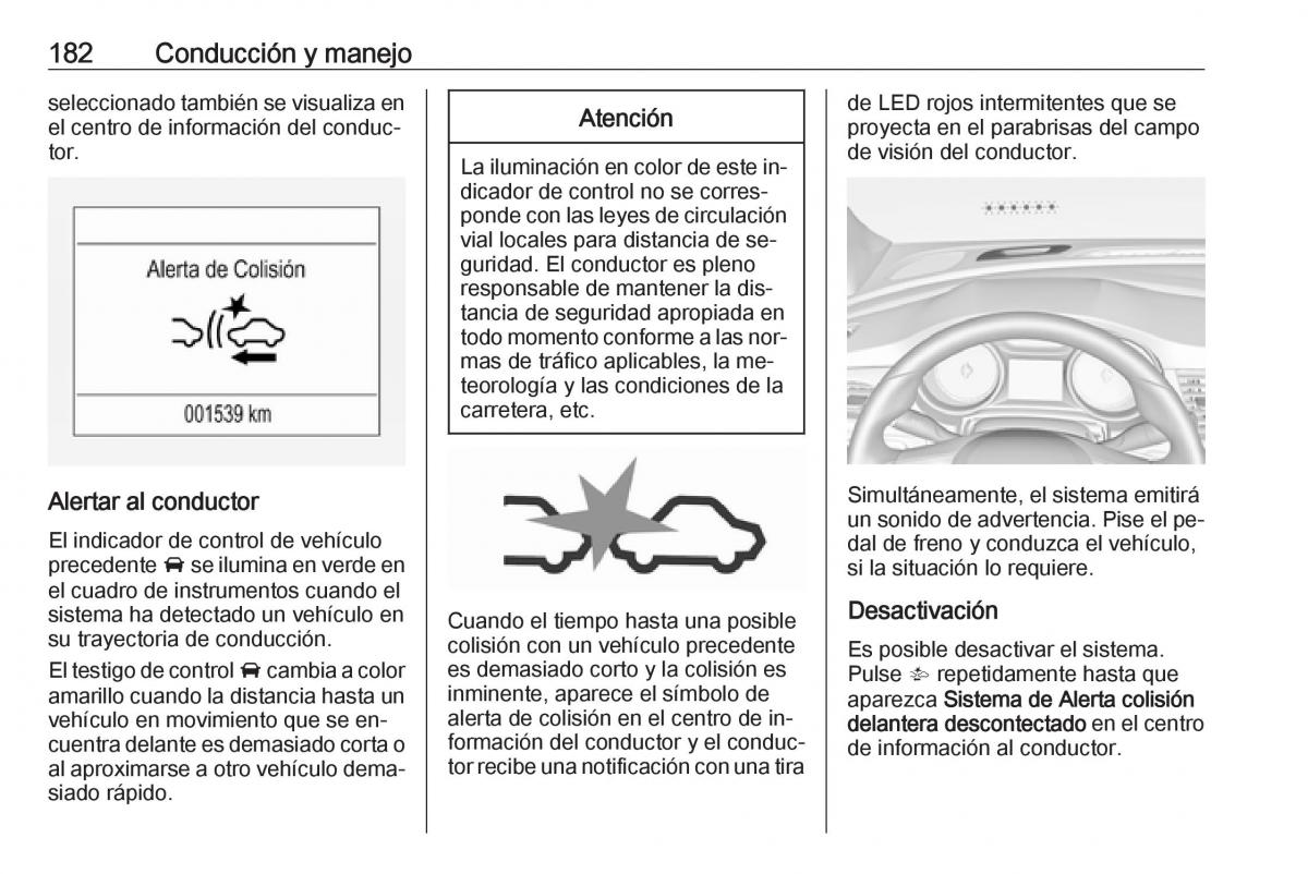 Opel Astra J IV 4 manual del propietario / page 184