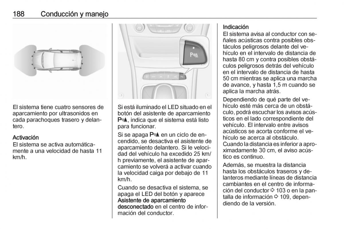 Opel Astra J IV 4 manual del propietario / page 190