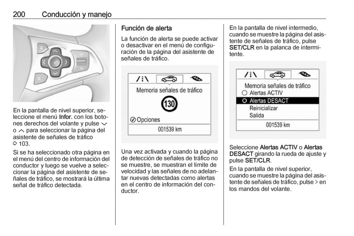 Opel Astra J IV 4 manual del propietario / page 202