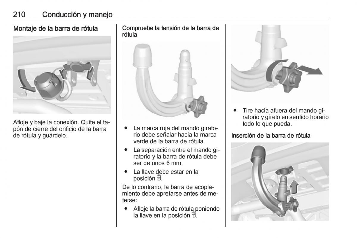 Opel Astra J IV 4 manual del propietario / page 212