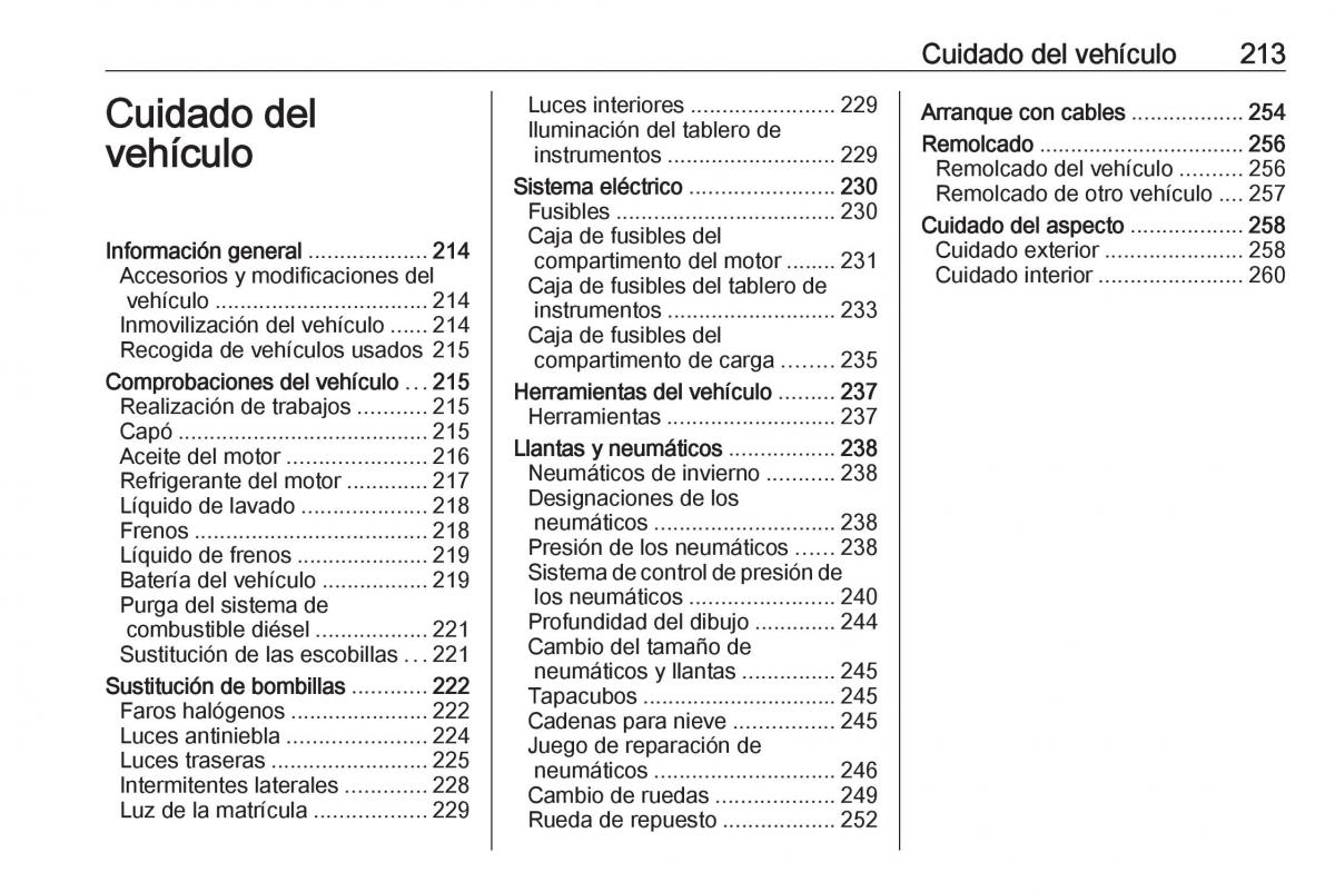 Opel Astra J IV 4 manual del propietario / page 215