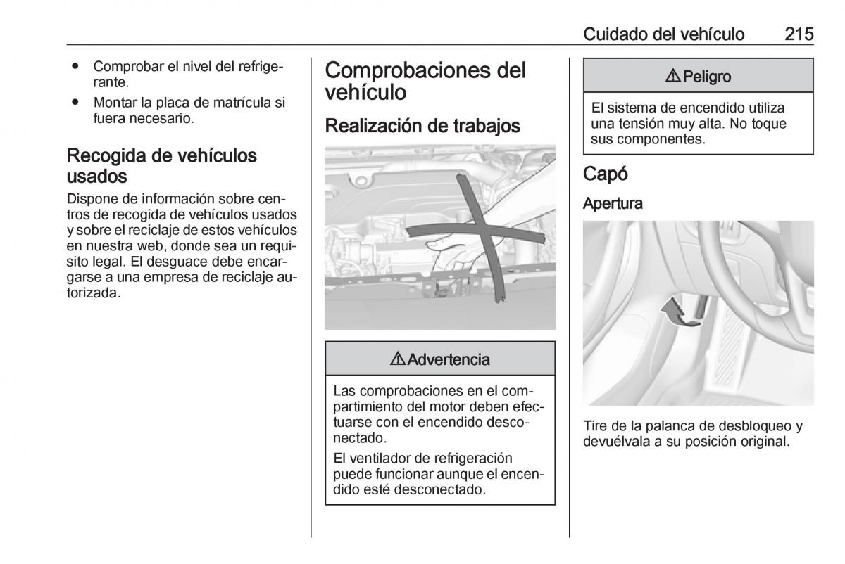 Opel Astra J IV 4 manual del propietario / page 217