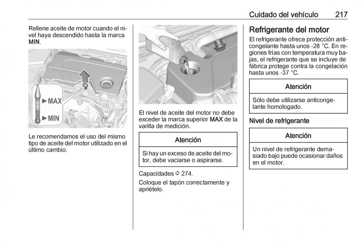 Opel Astra J IV 4 manual del propietario / page 219