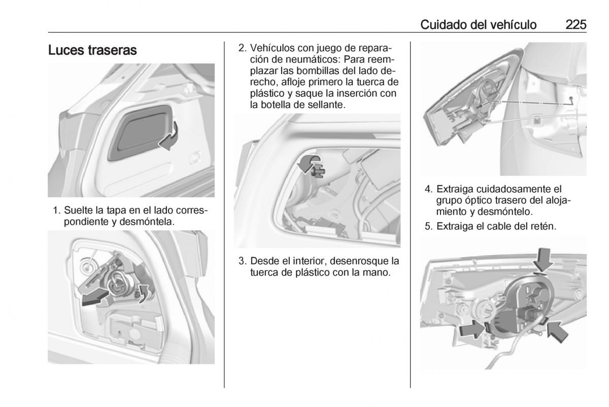 Opel Astra J IV 4 manual del propietario / page 227