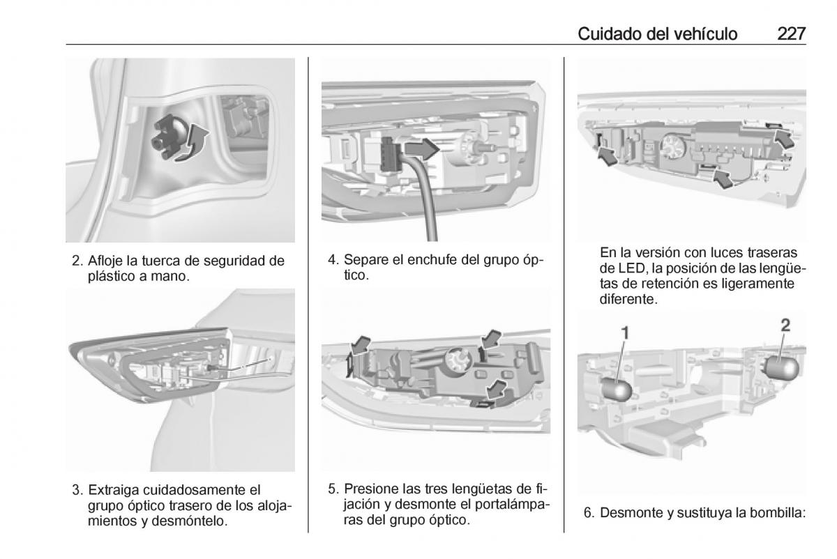 Opel Astra J IV 4 manual del propietario / page 229