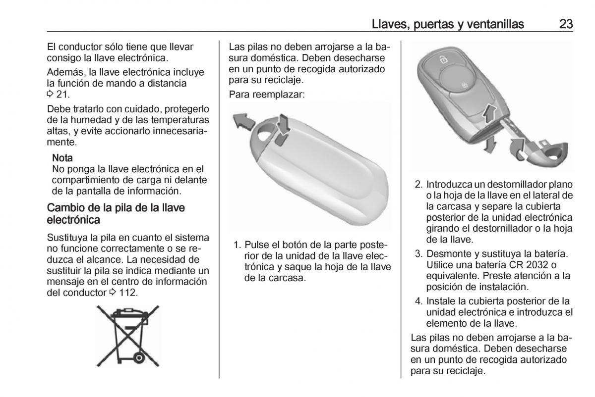 Opel Astra J IV 4 manual del propietario / page 25