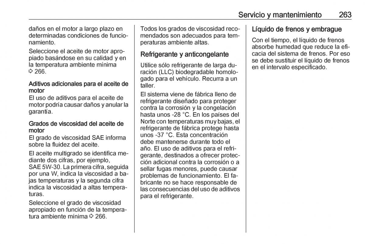 Opel Astra J IV 4 manual del propietario / page 265