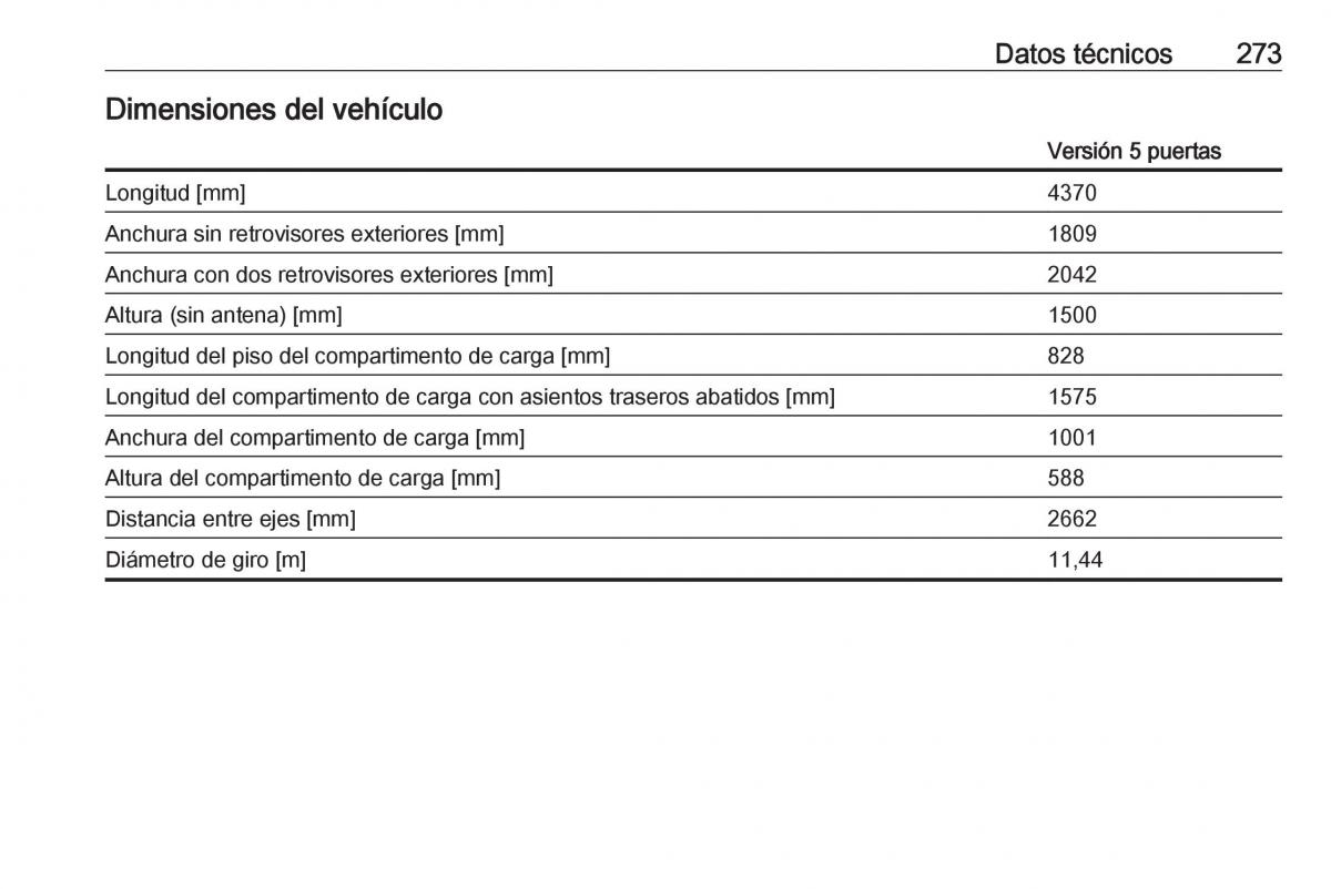 Opel Astra J IV 4 manual del propietario / page 275