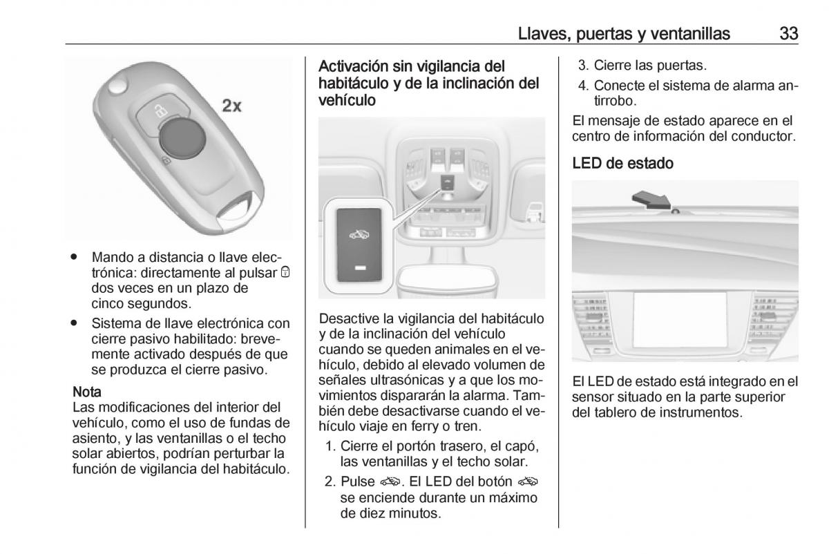 Opel Astra J IV 4 manual del propietario / page 35