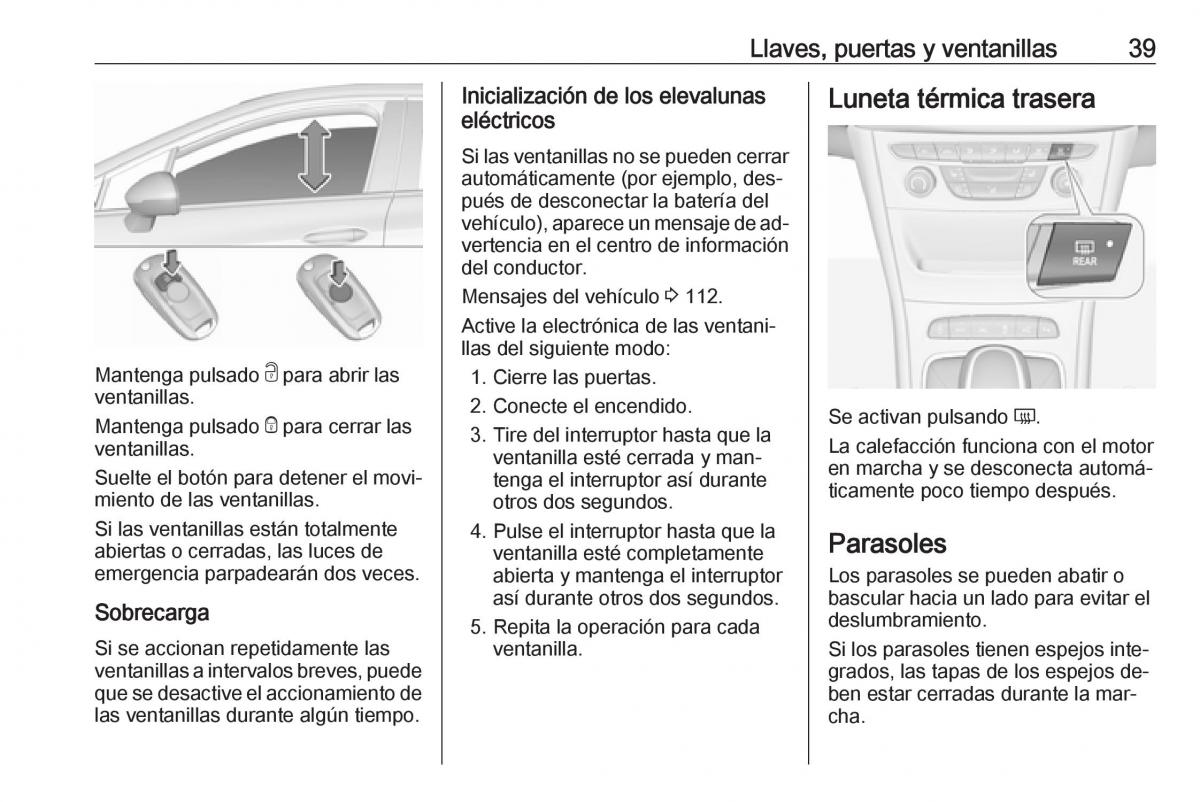 Opel Astra J IV 4 manual del propietario / page 41