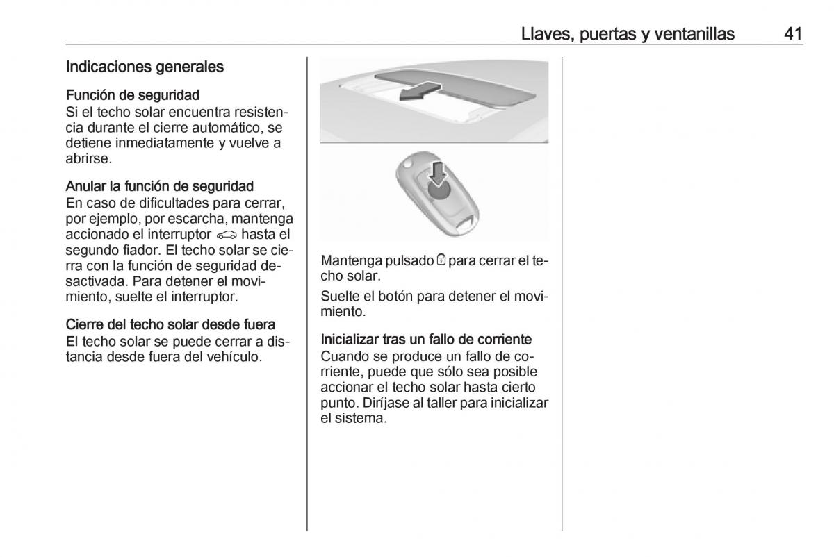 Opel Astra J IV 4 manual del propietario / page 43