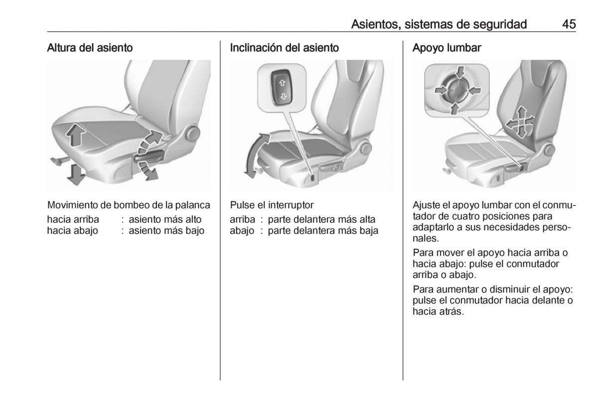 Opel Astra J IV 4 manual del propietario / page 47