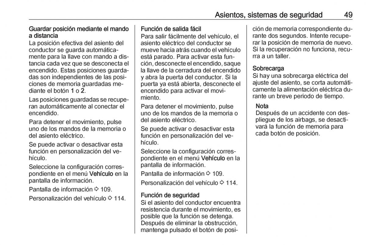 Opel Astra J IV 4 manual del propietario / page 51