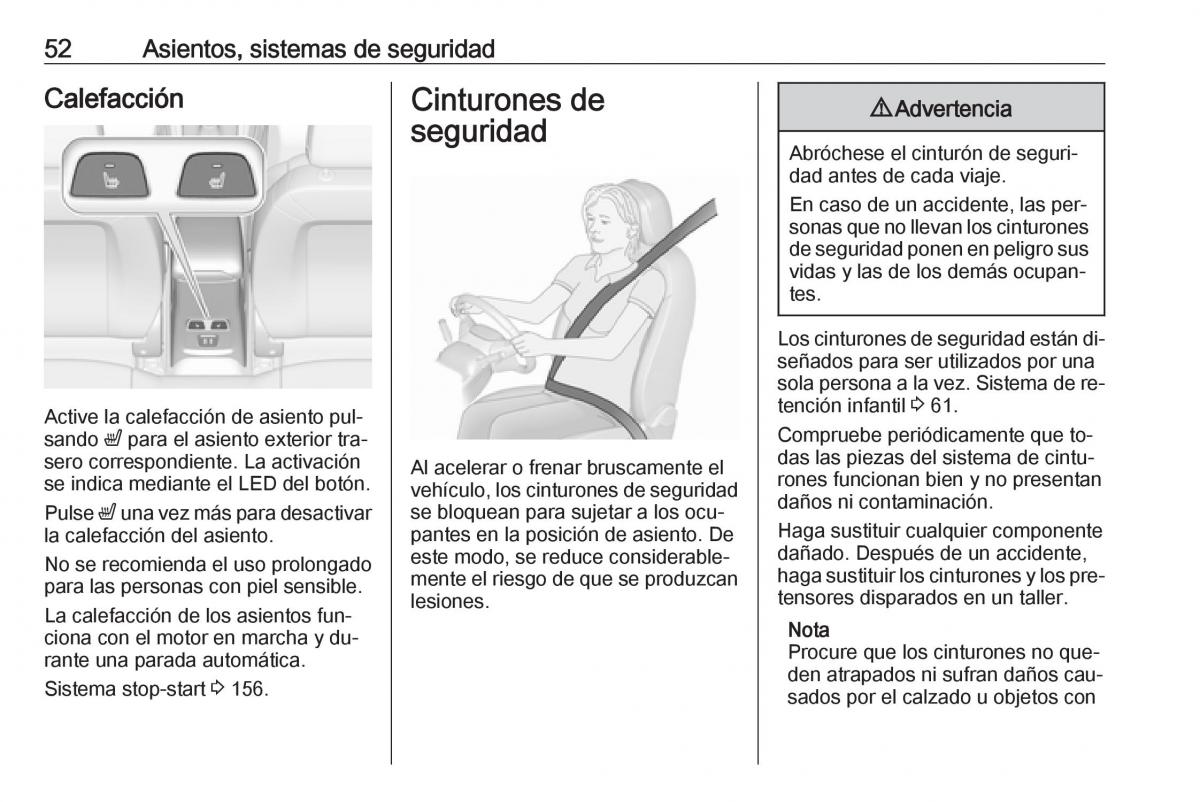 Opel Astra J IV 4 manual del propietario / page 54