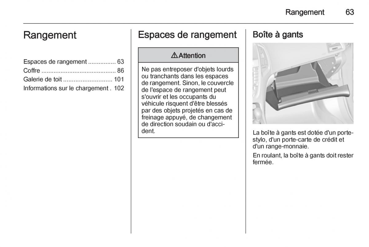 Opel Astra J IV 4 manuel du proprietaire / page 65