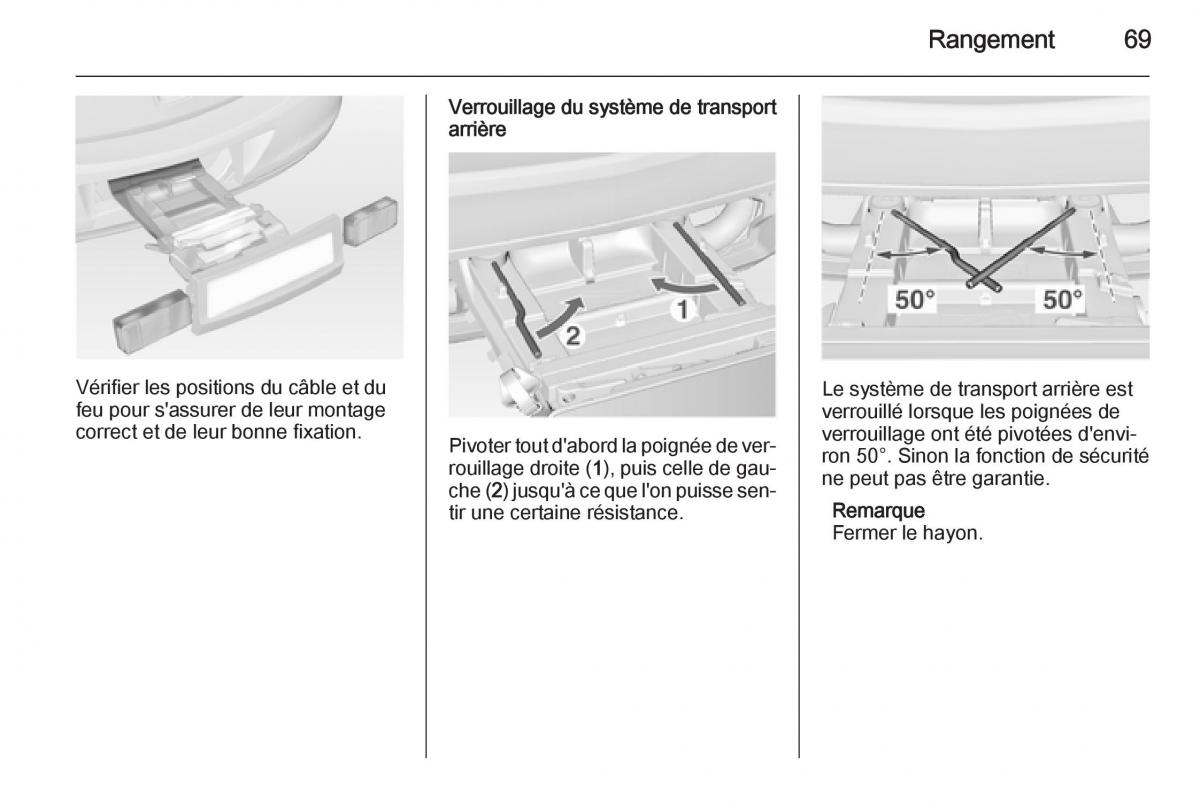 Opel Astra J IV 4 manuel du proprietaire / page 71