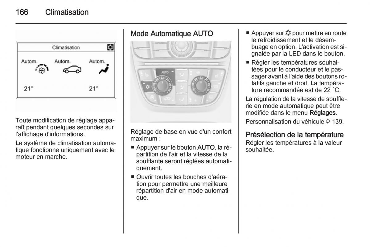 Opel Astra J IV 4 manuel du proprietaire / page 168