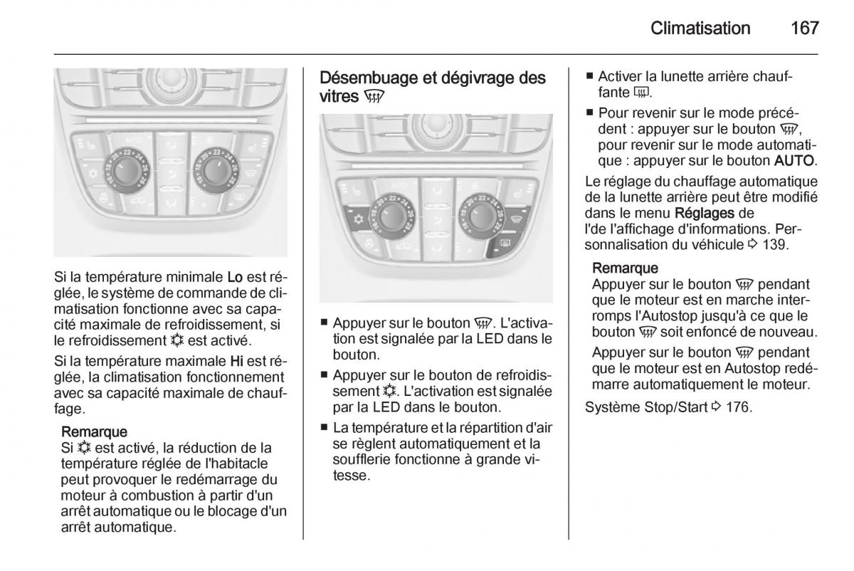 Opel Astra J IV 4 manuel du proprietaire / page 169