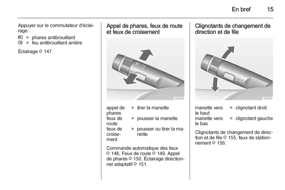 Opel Astra J IV 4 manuel du proprietaire / page 17